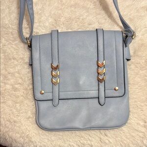 Stylish Gray Crossbody Bag